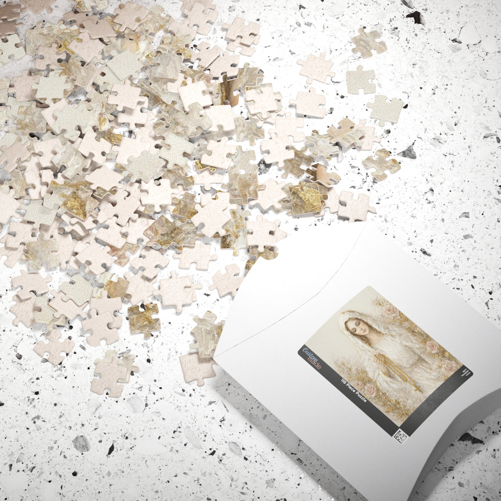 Our Lady Mary Rosary Puzzle Jigsaw Activity Christian Gift