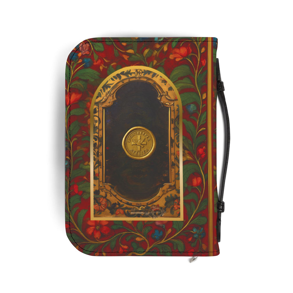 Sacred Heart Christ Bible Cover | Zippered Missal Cover with Handle