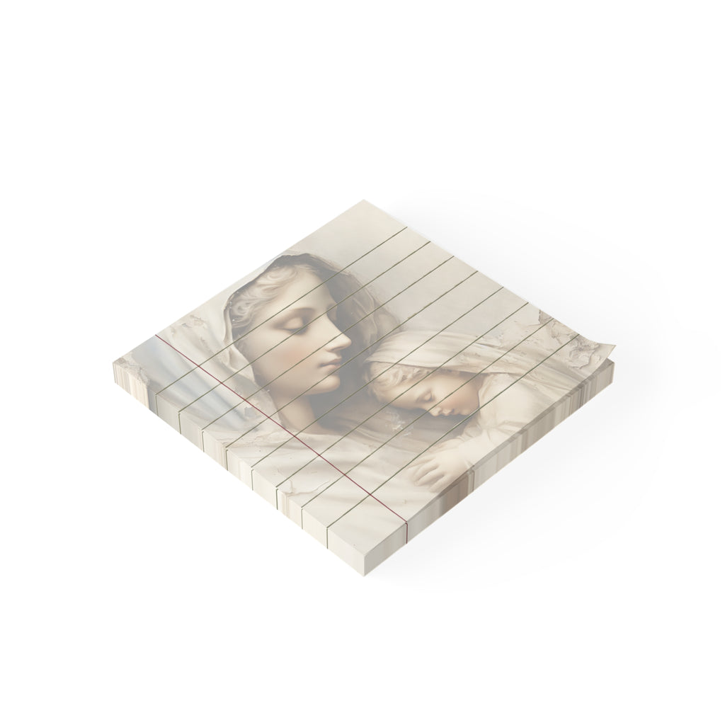 Mother Mary & Jesus Post-it Note Pads | Religious Catholic Stationery