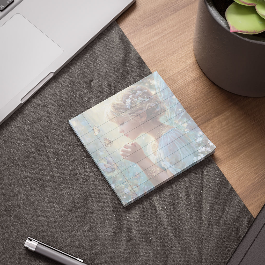 Praying Angel Post-it® Note Pads | Catholic Religious Sticky Notes