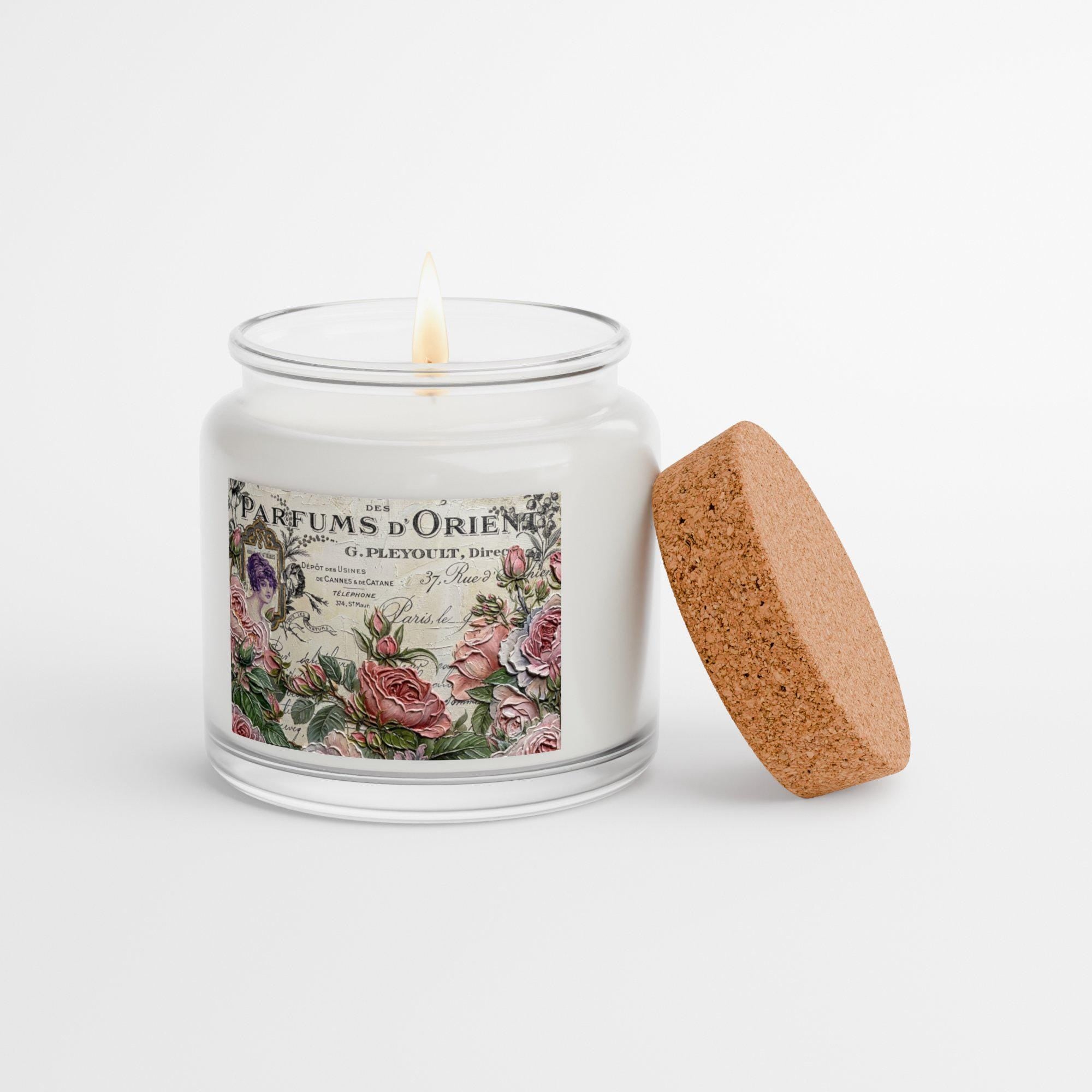 Mother’s Day Serenity Gift Set: Sage Candle, Bath Bomb, Sleep Mask, Crochet Bouquet