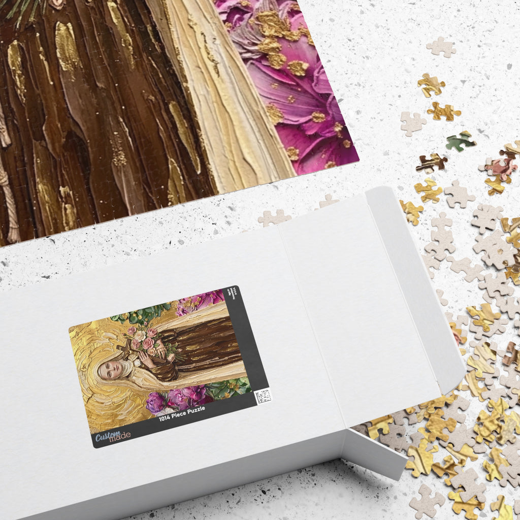 St Therese The Little Flower Puzzle 520-Piece Jigsaw Puzzle | Christian Religious