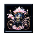 Victorian Carriage Jewelry Box | Floral Princess Keepsake Trinket Chest