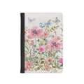 Watercolor Wildflowers Passport Cover | Floral Butterfly Travel Accessory