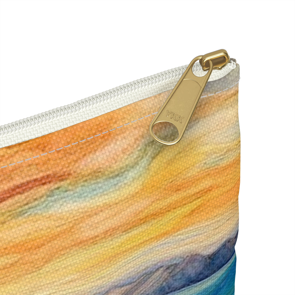 Serenity Coastal Beach Accessory Pouch | Beach PrintToiletry Bag