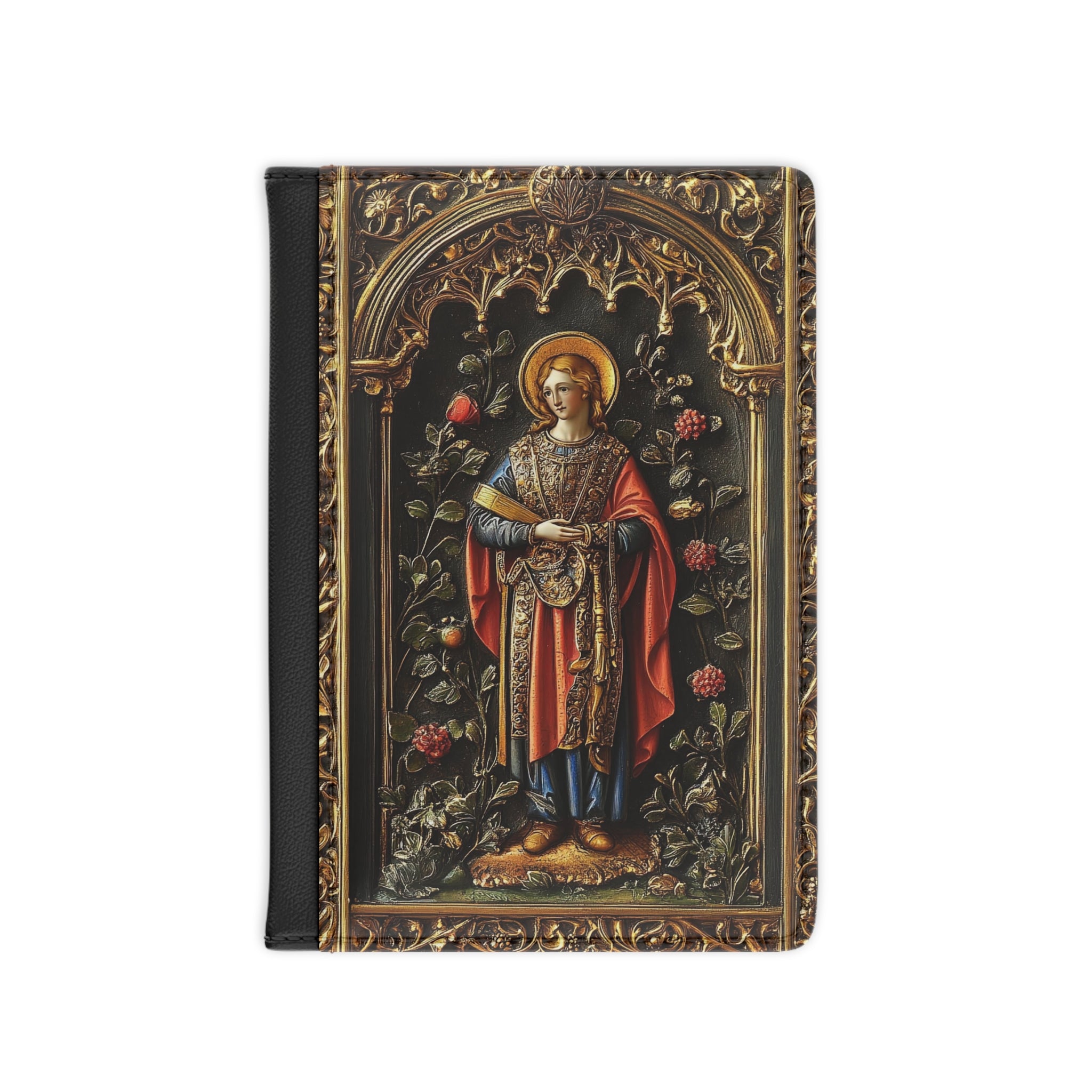 Medieval Saints Renaissance Passport Cover | RFID Travel Wallet