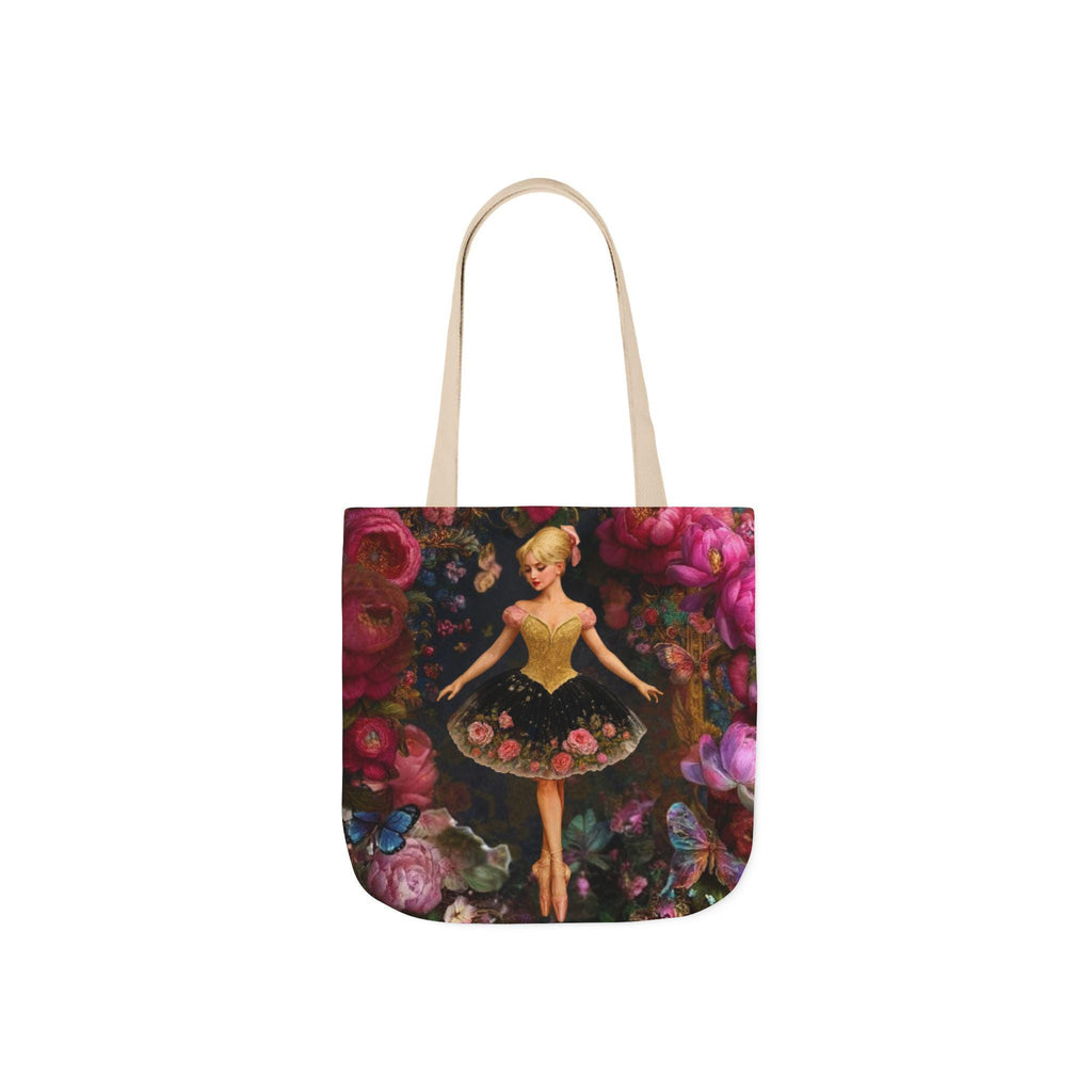 Ballerina Floral Skirt Tote Bag | Canvas Tote