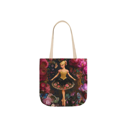Ballerina Floral Skirt Tote Bag | Canvas Tote