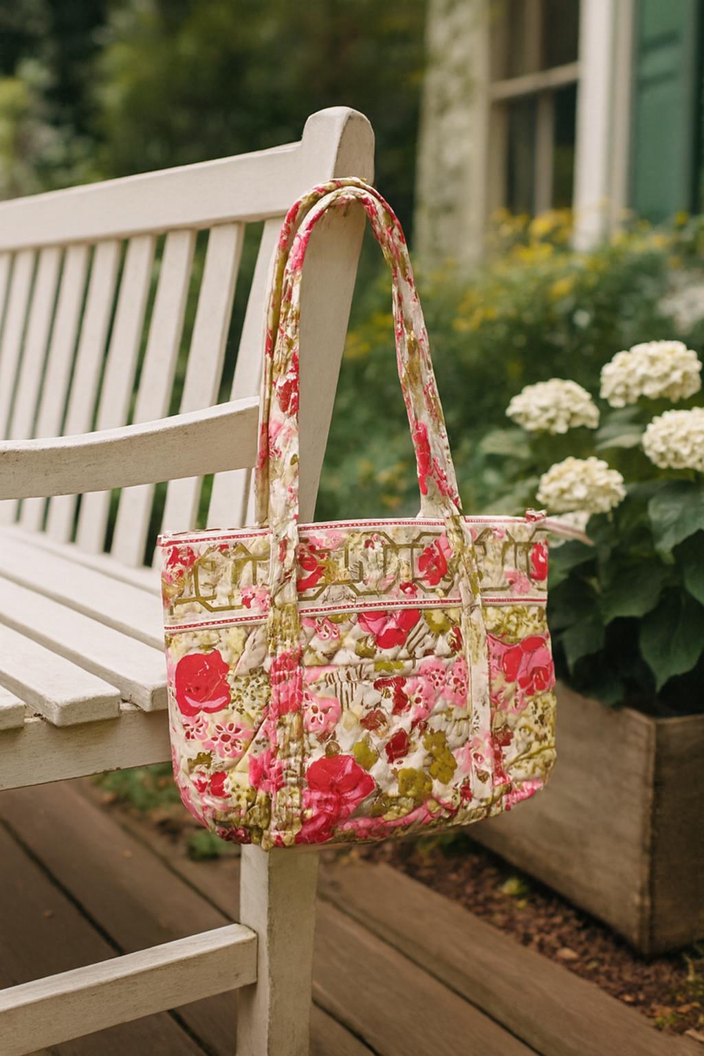 Pretty floral Vera Bradley ShoulderBag, handbag, Purse