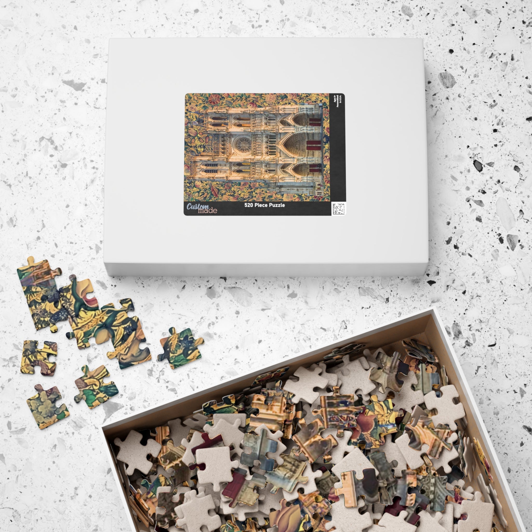 Notre Dame Cathedral Puzzle 520 Piece Jigsaw | Cathedral Puzzle, Religious Decor
