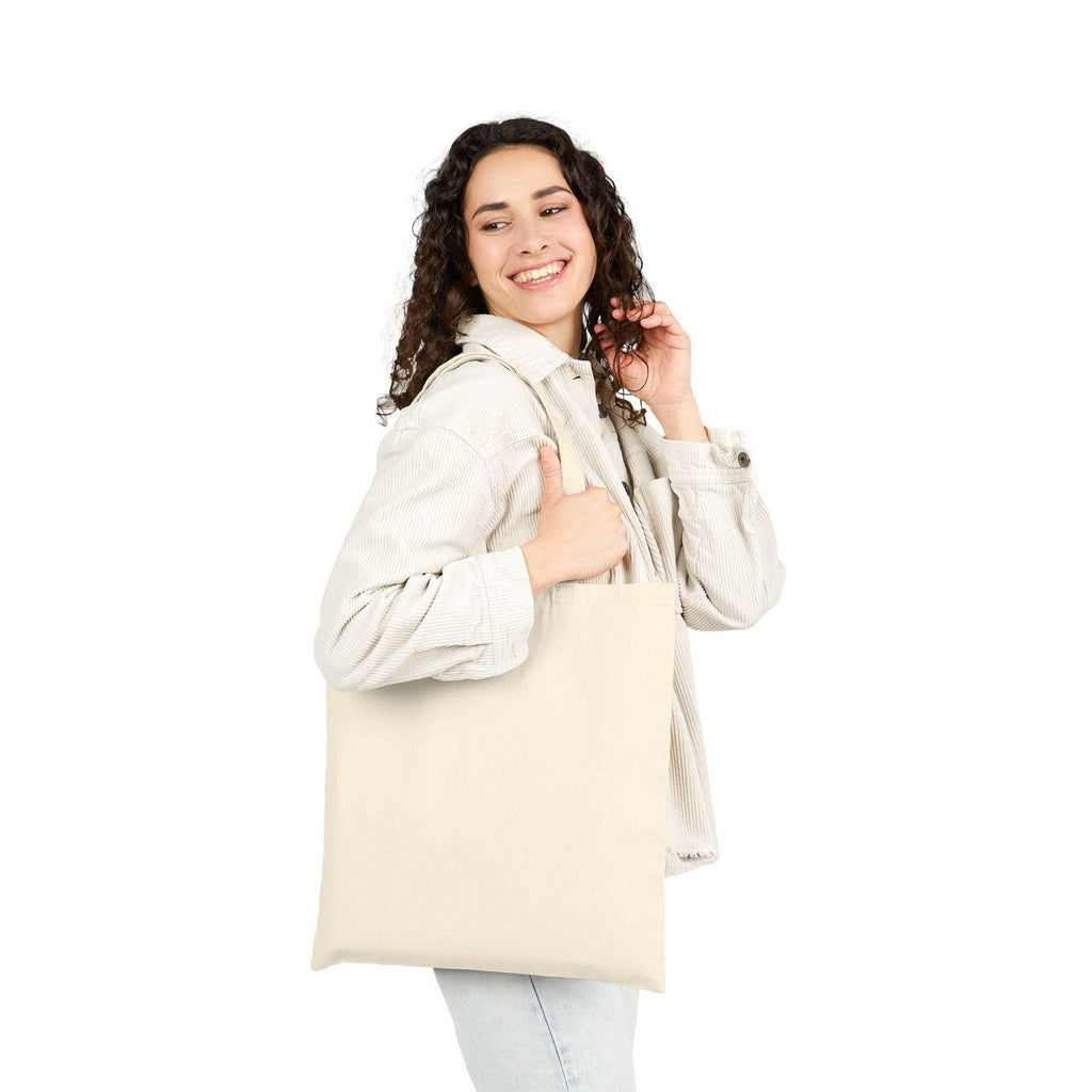 Vintage personalized Cotton Canvas Tote Bag - Green Toile