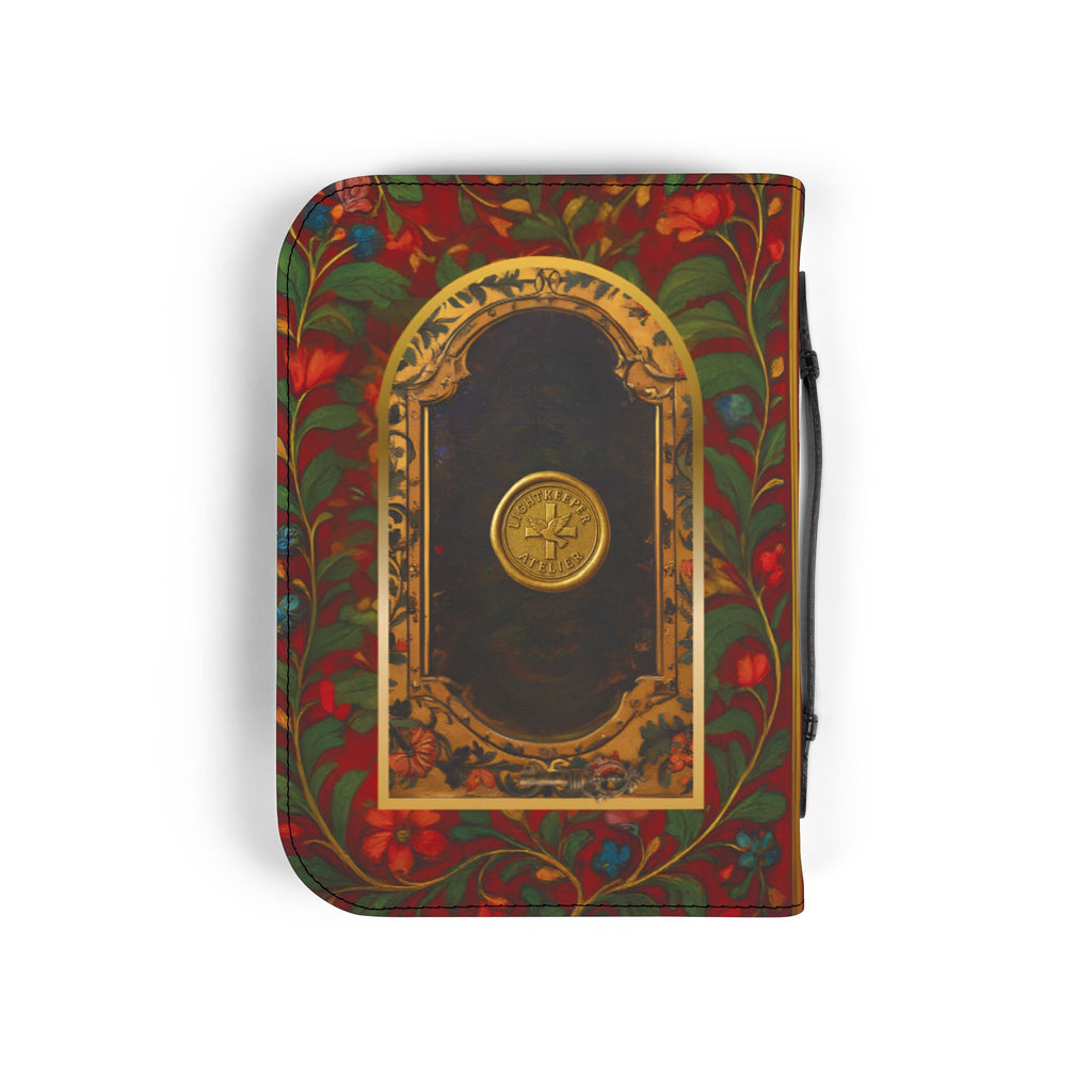 Sacred Heart Christ Bible Cover | Zippered Missal Cover with Handle