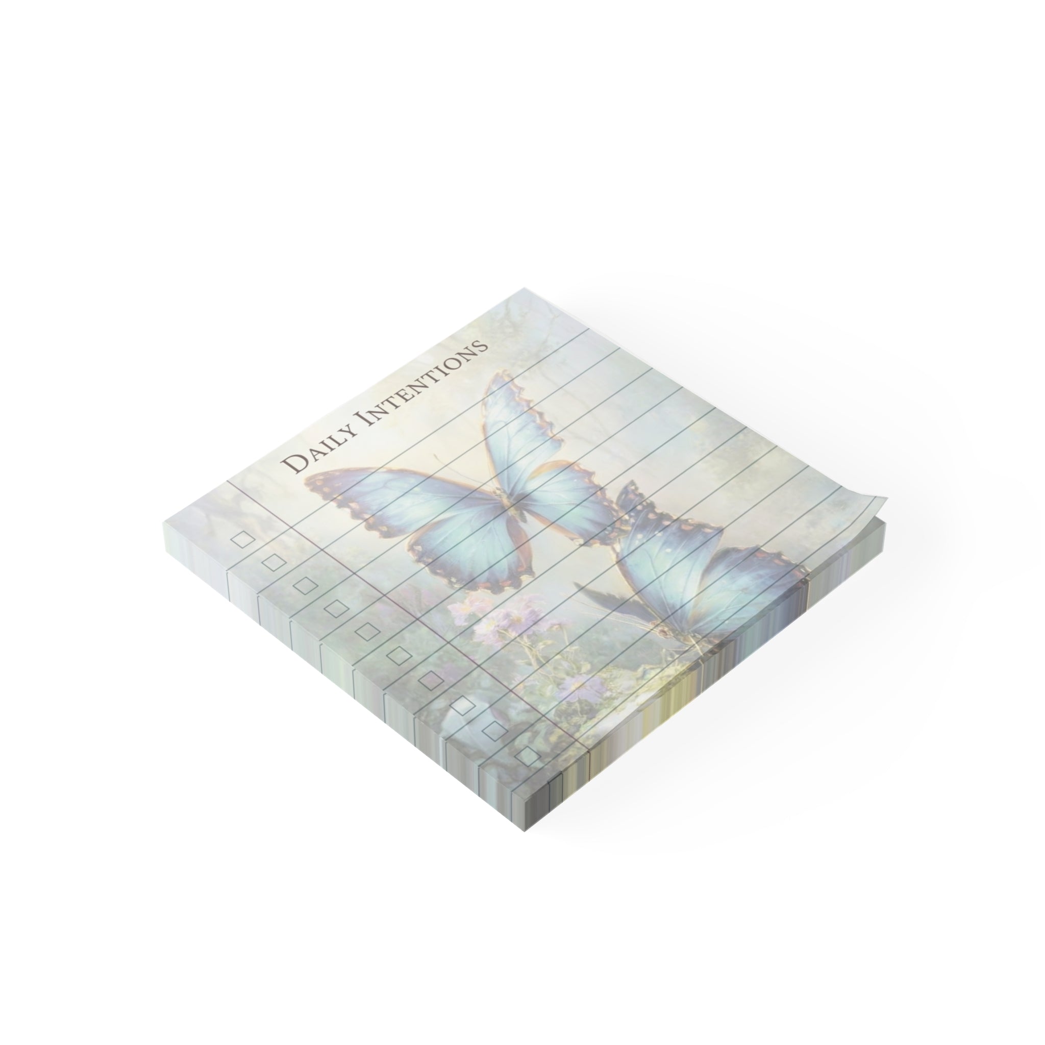 Butterflies Devotional Memo Pad Post-it Note Pads | Sticky Stationery