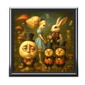 Alice in Wonderland storybook characters Jewelry Box | illustrated keepsake