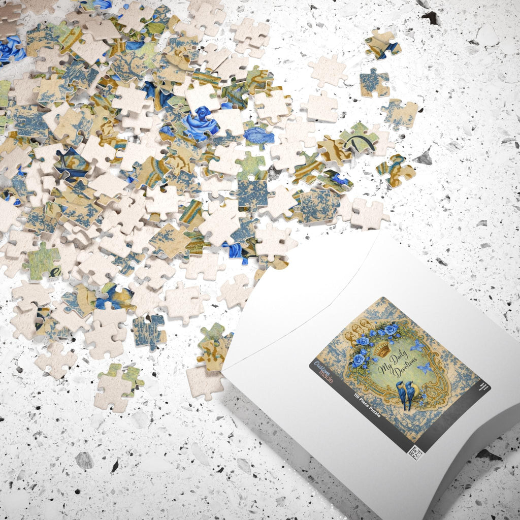 My Daily Devotions Bluebirds Floral Puzzle