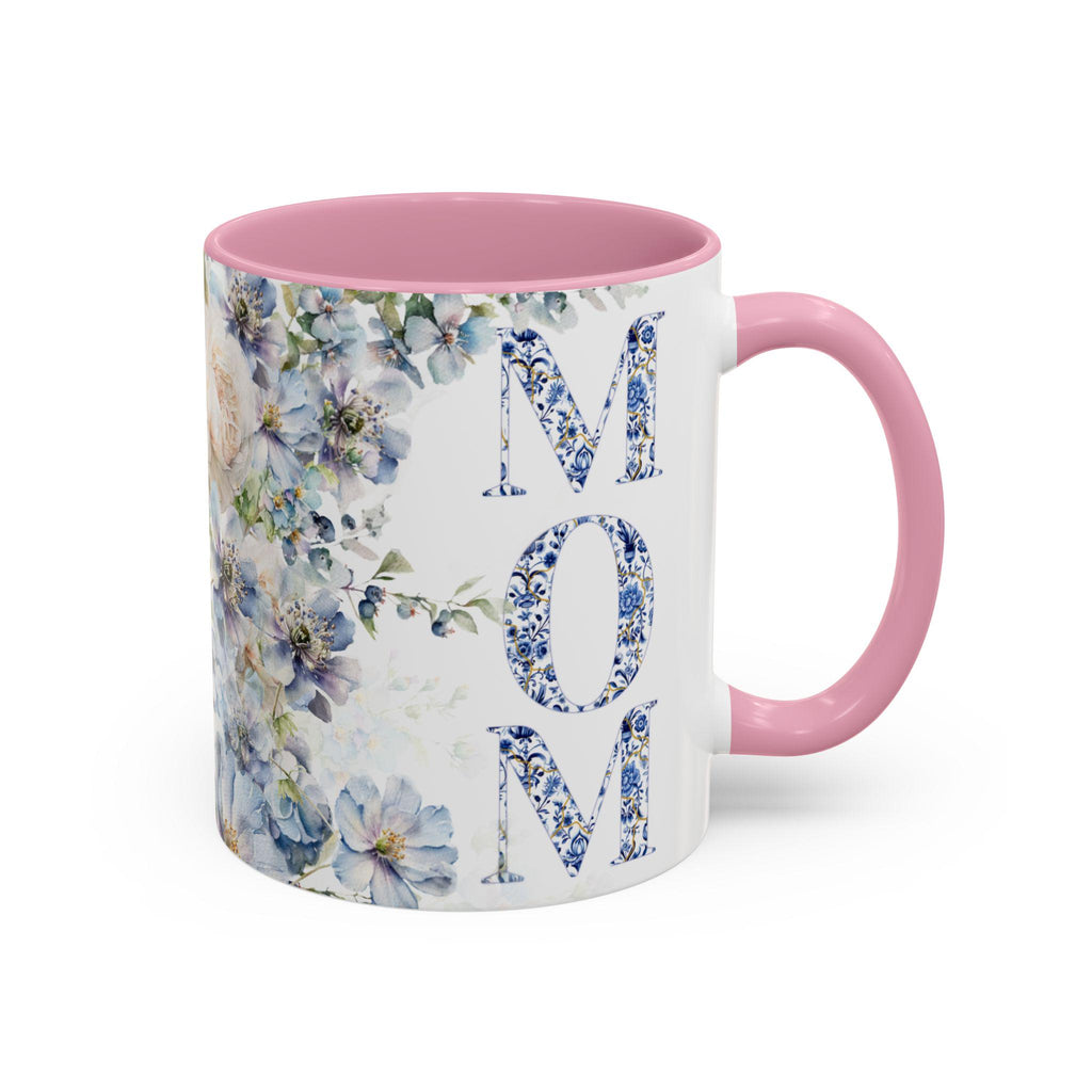 Pretty Mom Mug Colorful Coffee Cup, Mom Mug 11oz