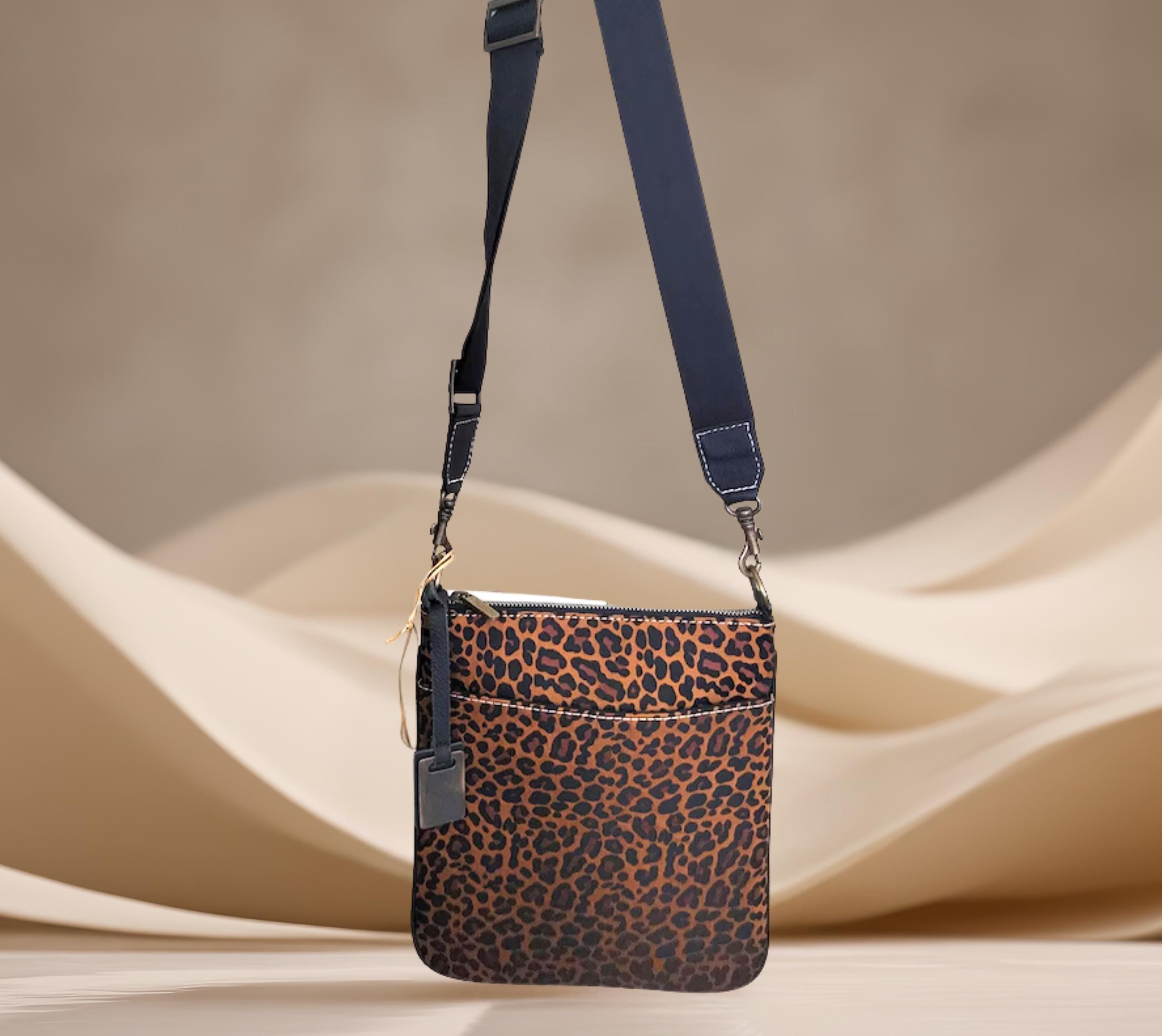 Pineda Covalin Leopard Print Handbag • Crossbody Bag