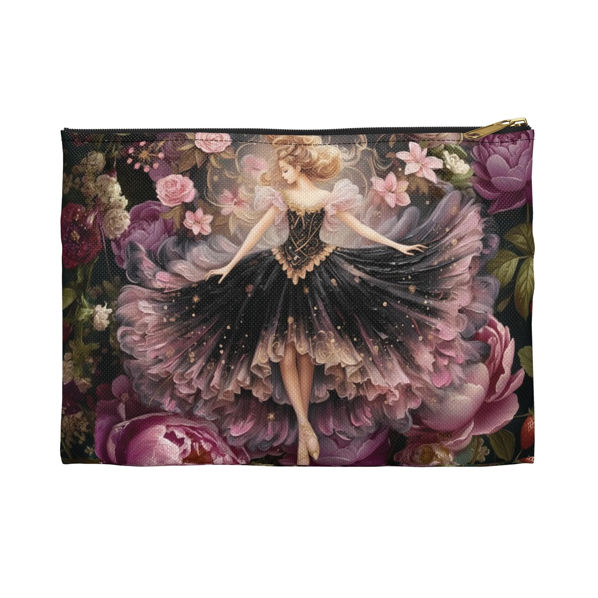 Floral Ballerina Accessory Pouch | Romantic Fairy Dance