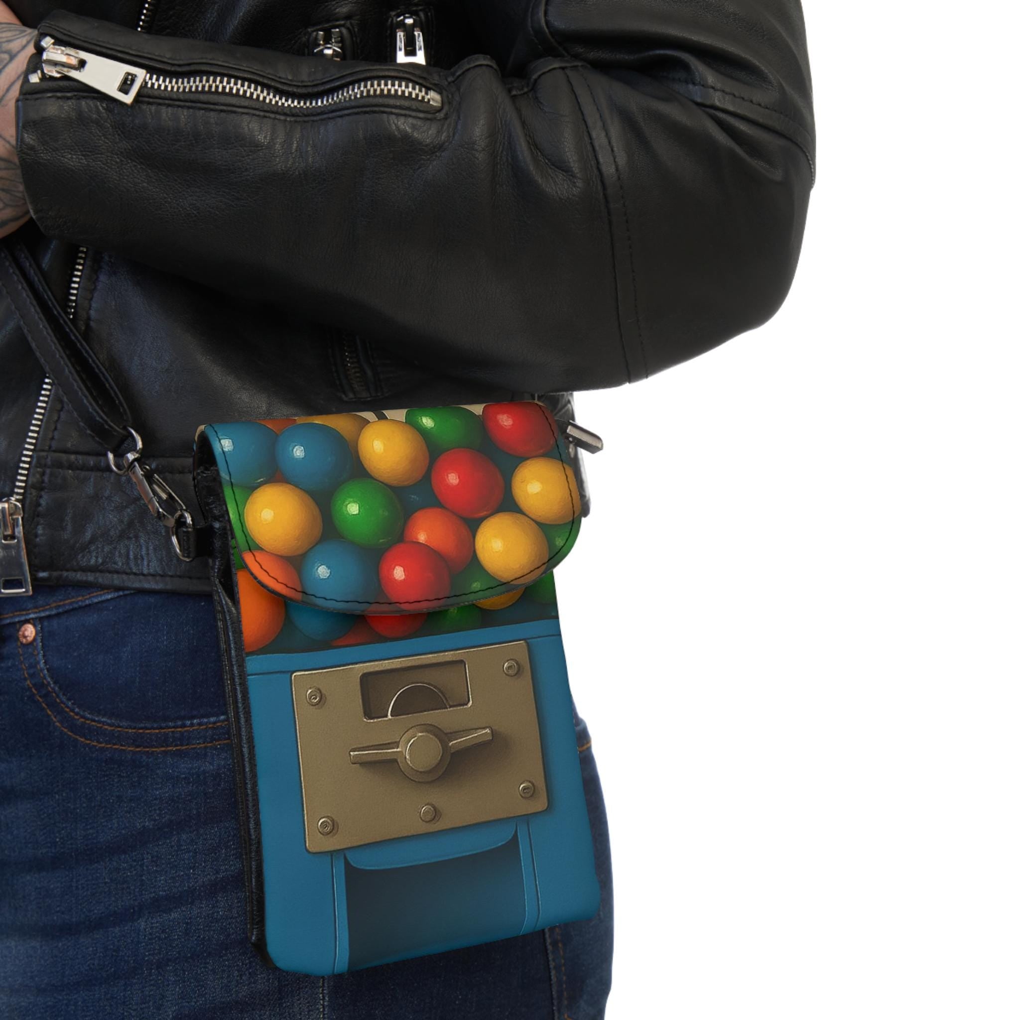 Gumball Machine Crossbody Bag: Retro Novelty Purse, Teacher Gift