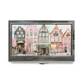 San Francisco Painted Ladies Business Card Holder: Victorian Row House Gift