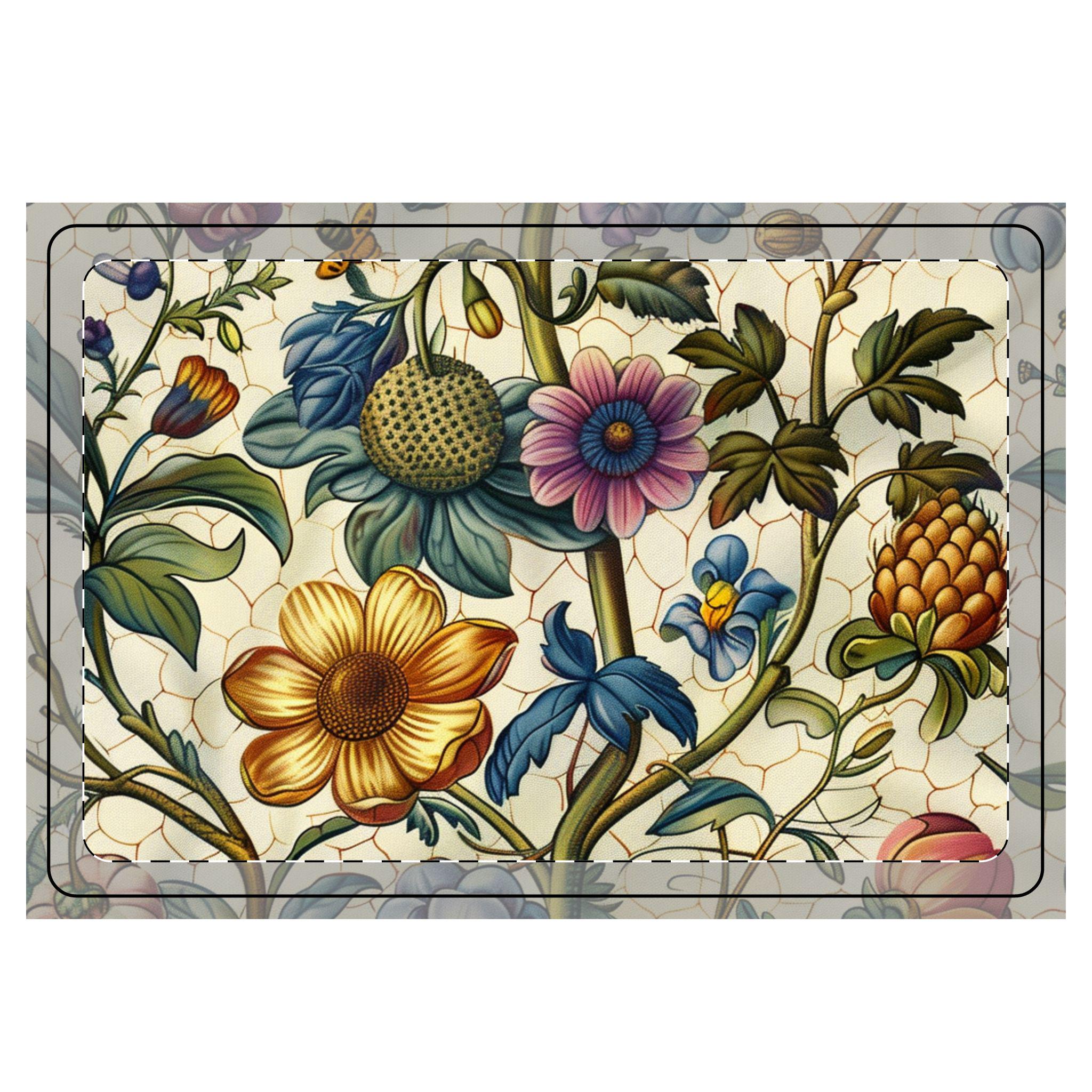 William Morris Dish Mat | Microfiber Kitchen Mat