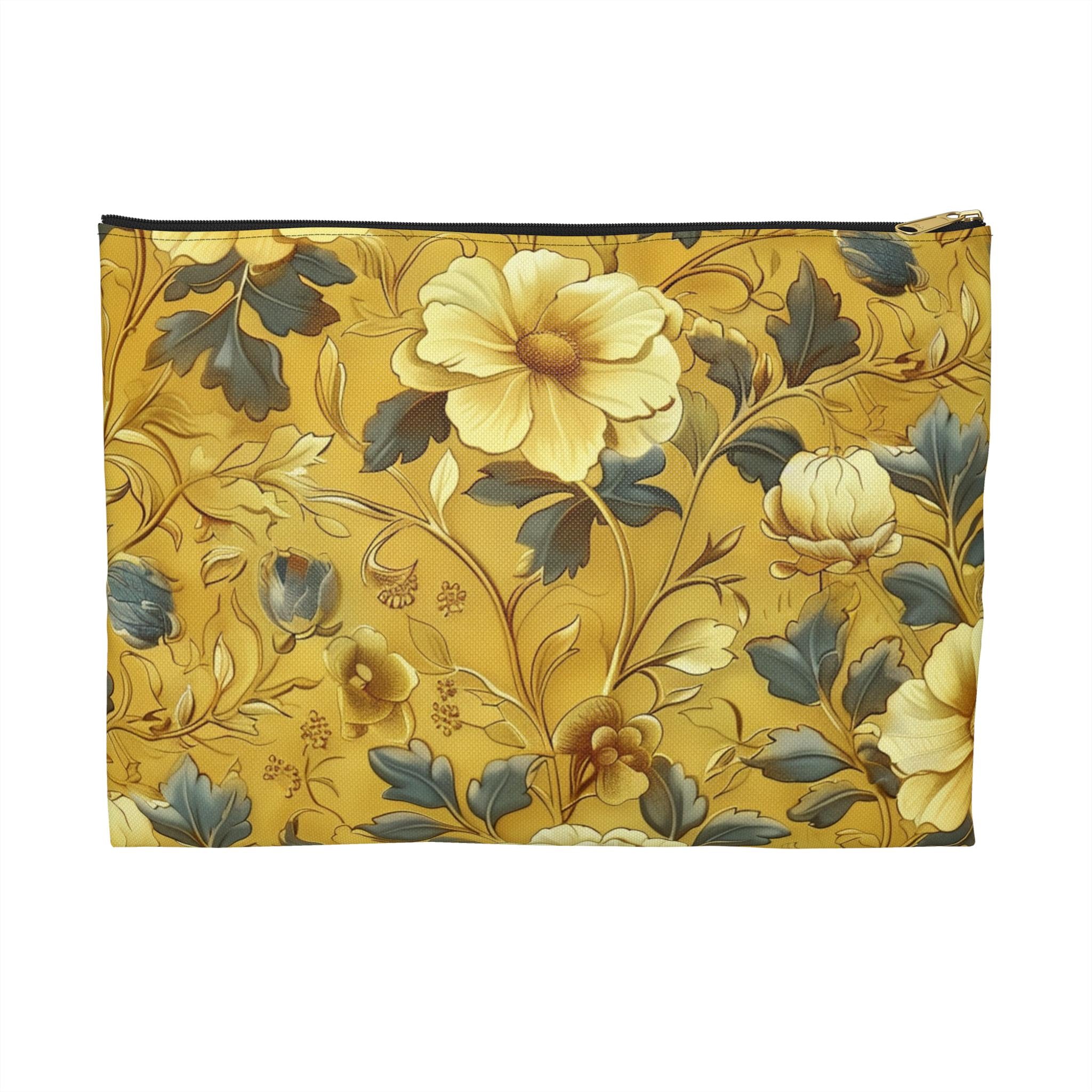 William Morris Vintage Floral  Accessory Pouch | Makeup Bag, Cosmetic Pouch